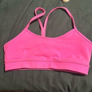 Lululemon Flow Hot Pink Sports Bra - XSmall / Small